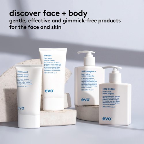 EVO Uberwurst Moisturizing, Sensitive Shaving Cream for All Skin Types - Reduces Razor Burn, Softens & Protects - 5.1 fl oz