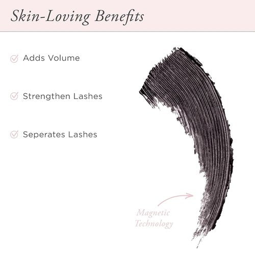 PÜR MINERALS Fully Charged Mascara - Volumizing & Lengthening Formula | Black