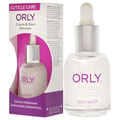 Orly Cuticle And Stain Remover - Effective Nail Treatment For Women | 0.6 Oz