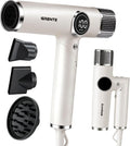 Skiennix Professional Ionic Hair Dryer - High-Speed with Digital Display & Magnetic Diffuser | Lightweight, Low Noise