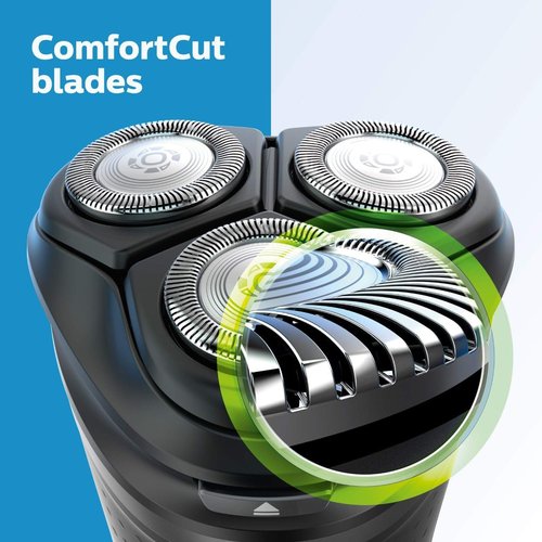Philips Norelco Rechargeable Electric Shaver - Pop-Up Trimmer, Model S1211/81