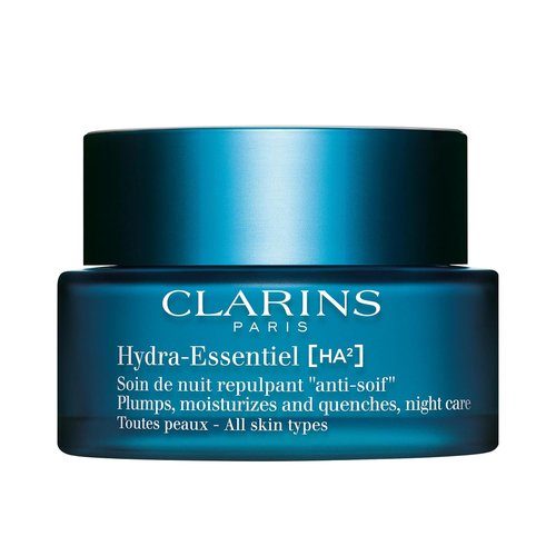 Clarins Hydra-Essentiel Night Cream - Intense Hydrating Moisturizer for Plumper Skin | 1.7 Oz