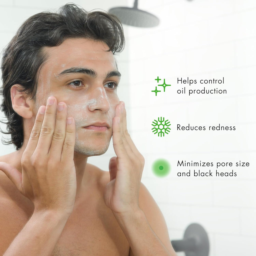 Tiege Hanley Salicylic Acid Cleanser - Gentle Deep-Cleansing Face Wash for Acne-Prone Skin | 2.5 FL Oz