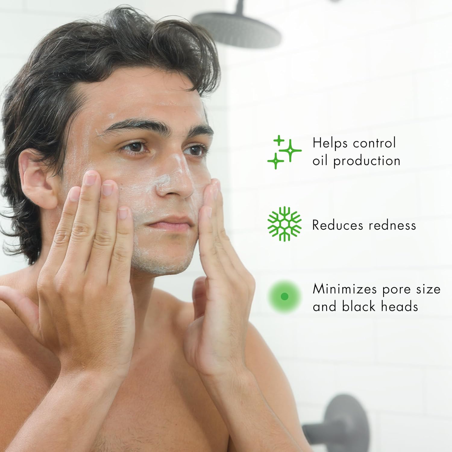 Tiege Hanley Salicylic Acid Cleanser - Gentle Deep-Cleansing Face Wash for Acne-Prone Skin | 2.5 FL Oz