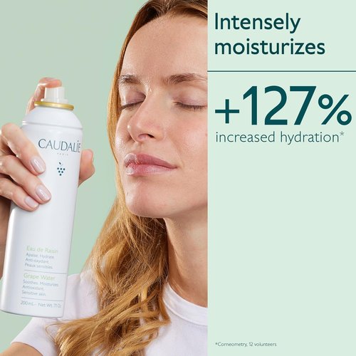 Caudalie Grape Water Face Mist - Hydrating Moisturizer for Refreshing Skin