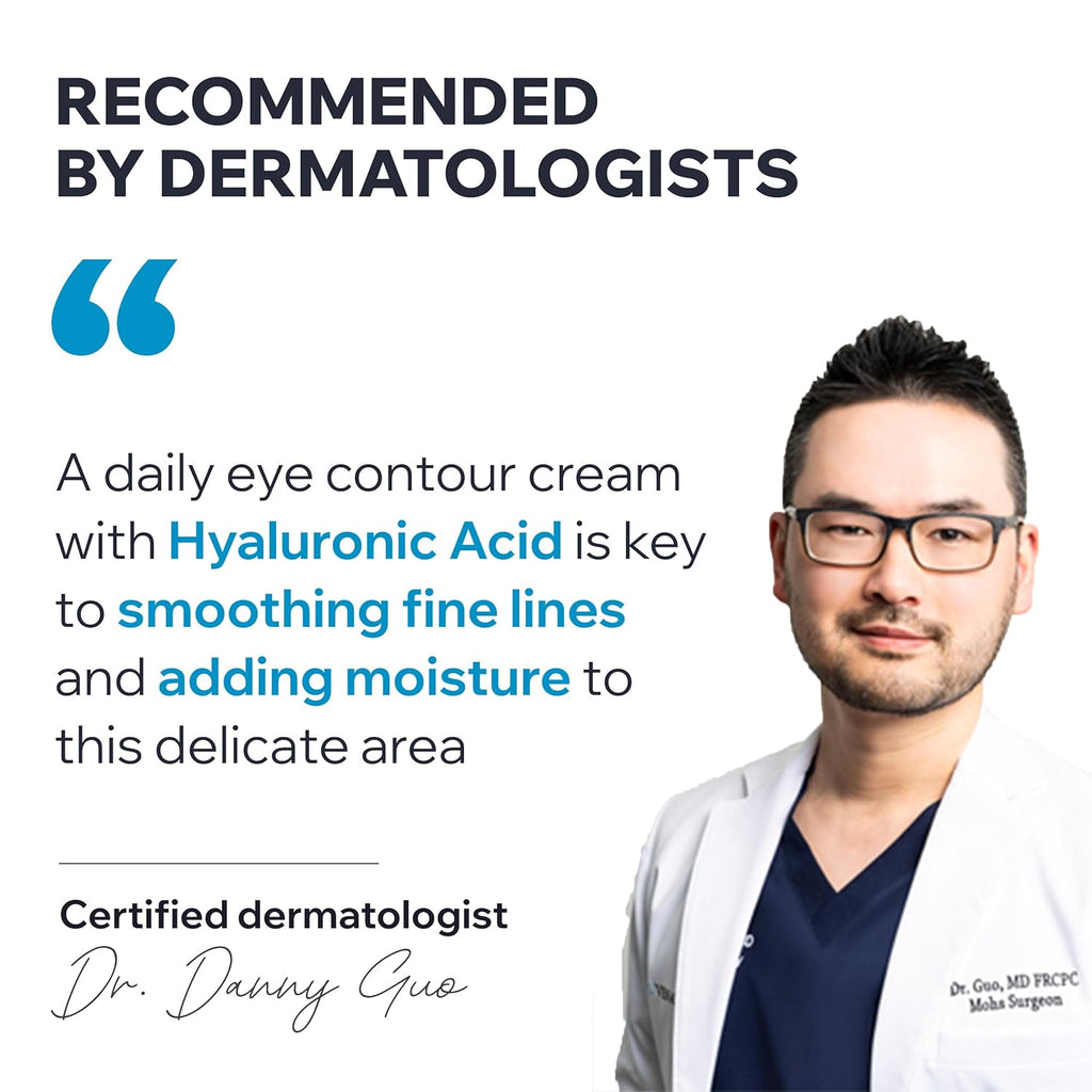 Uriage Eye Cream - Hydrating Formula with Hyaluronic Acid | Reduces Puffiness & Dark Circles