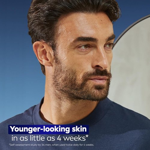 NIVEA MEN Age Defense Face Serum - Reduces Dark Spots & Fine Lines with Thiamidol™ & Hyaluronic Acid | 1 Fl Oz