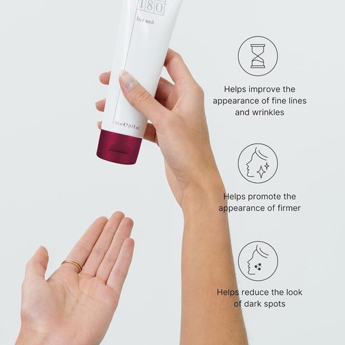 Nu Skin 180°® Face Wash - Anti-Aging Cleanser with Vitamin C for Youthful Skin | 4.2 Fl Oz