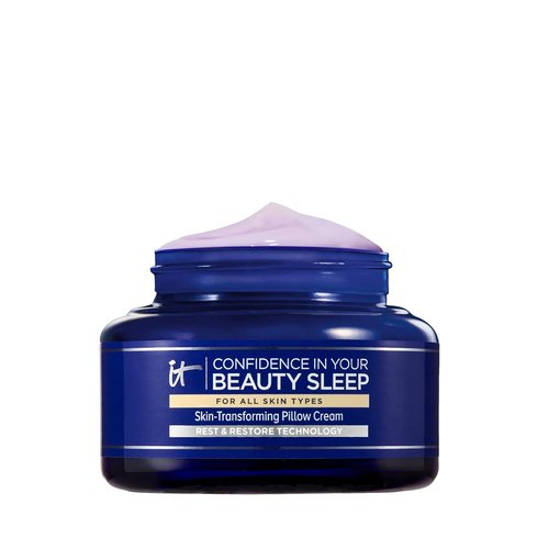 IT Cosmetics Confidence in Your Beauty Sleep Night Cream - Anti-Aging Moisturizer with Ceramides & Hyaluronic Acid for Fine Lines & Wrinkles
