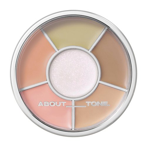 ABOUT TONE Multi Palette - All-In-One Concealer, Corrector, Highlighter & Contour | Buildable, Long-Lasting Coverage