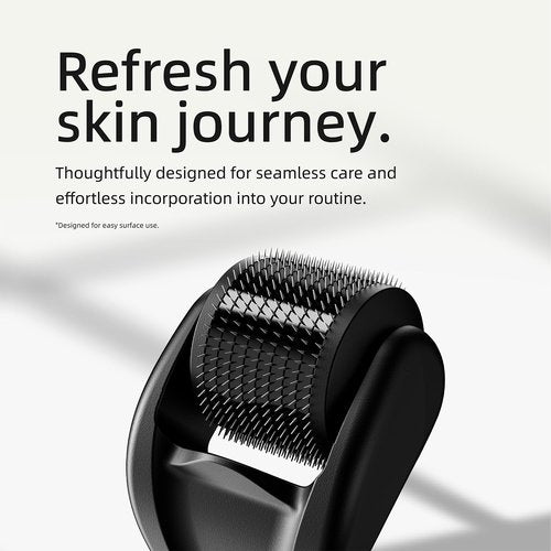 Microneedling Roller for Face and Beard | Derma Roller for Women and Men | Micro Needle Roller for Scalp Face [Ultra]