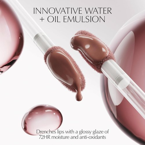 Estée Lauder Glossy Pout Lip Oil - Plumping & Moisturizing Sheer Tint with Hyaluronic Acid & Vitamin E