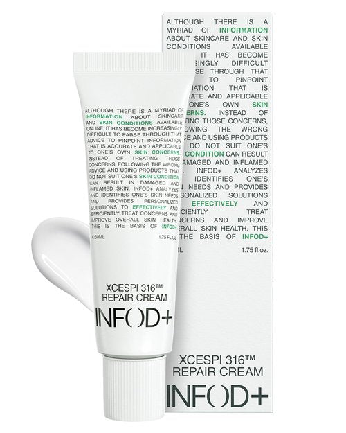 INFODPLUS Korean Skin Care Sensitive Face Cream, Lightweight Moisturizer with Ceramides & Panthenol, Skin Barrier Support & Deep Hydration, Low pH Daily Cream for AM/PM Use, 50ml