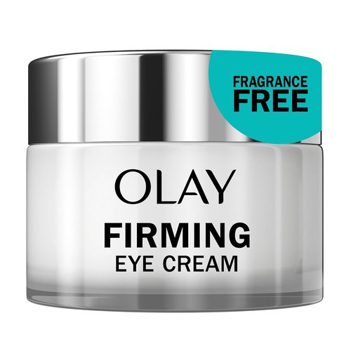 Olay Firming Eye Cream - Fragrance-Free Collagen Peptide for Youthful Skin, 0.5 Fl Oz