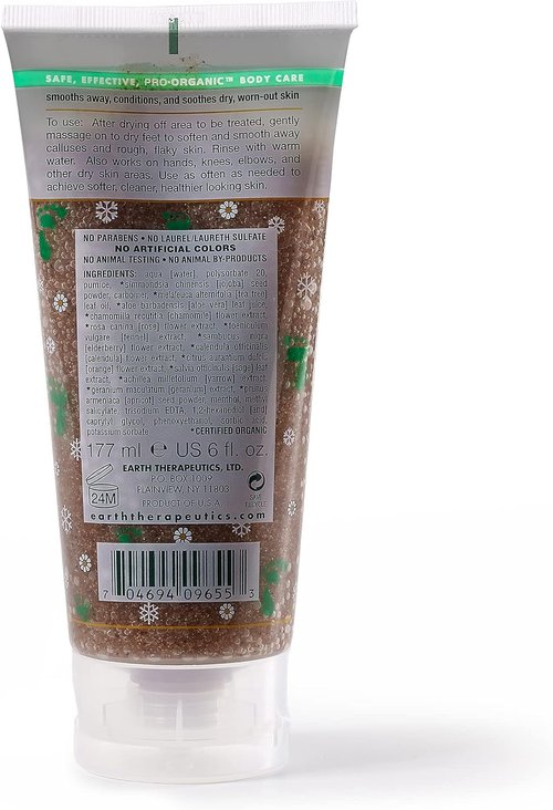 Skiennix Tea Tree Oil Foot Scrub - Refreshing Cooling Formula | 6 Fl. Oz.
