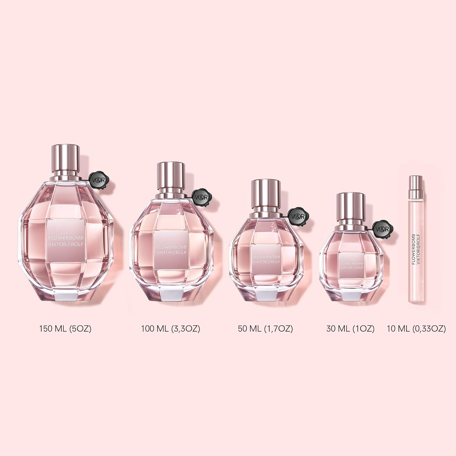 Viktor&Rolf - Flowerbomb Eau de Parfum - Women's Floral & Woody Perfume - Notes of Rose, Peony & Patchouli