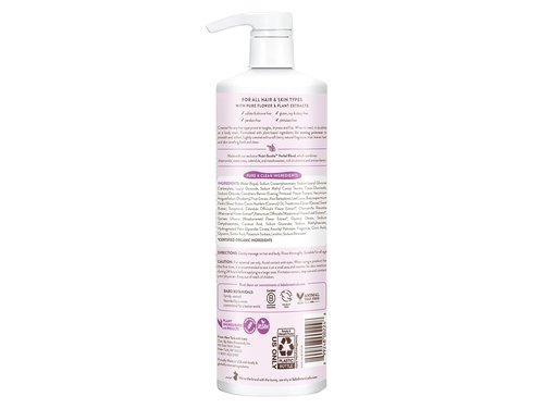 Babo Botanicals Smoothing Berry 2-in-1 Shampoo & Wash - Nourishing Detangler with Evening Primrose Oil - Vegan & Frizz-Free for All Ages