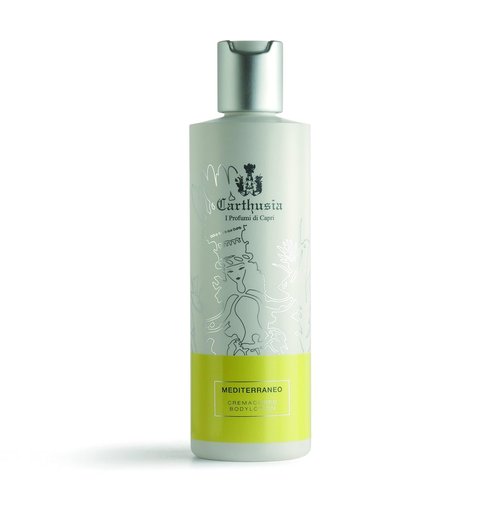 Carthusia Mediterraneo Body Lotion - Nourishing Hydration for All Skin Types | 8.4 oz