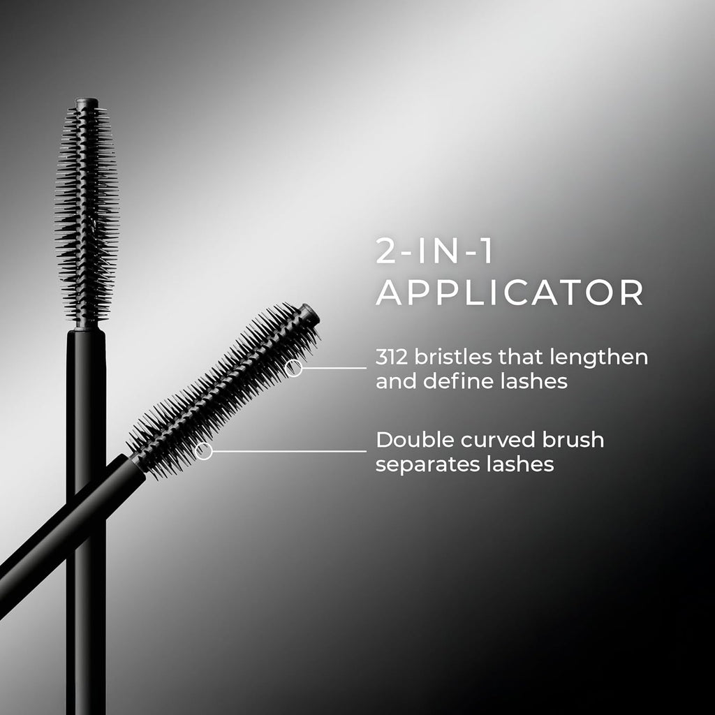 Wunderbrow Define & Lengthen Mascara - Long-Lasting, Water-Resistant, Vegan & Cruelty-Free