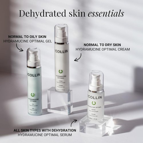 G.M. COLLIN Hydramucine Optimal Cream - Daily Face Moisturizer for Normal to Dry Skin | Firming Lotion