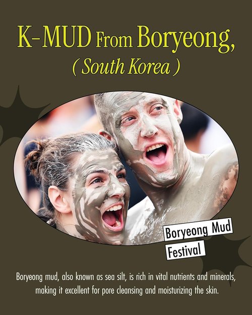 BRMUD Relief Mud Mask - Hydrating & Moisturizing Deep Pore Cleanser for Face & Body | K Beauty (3.72 fl oz)