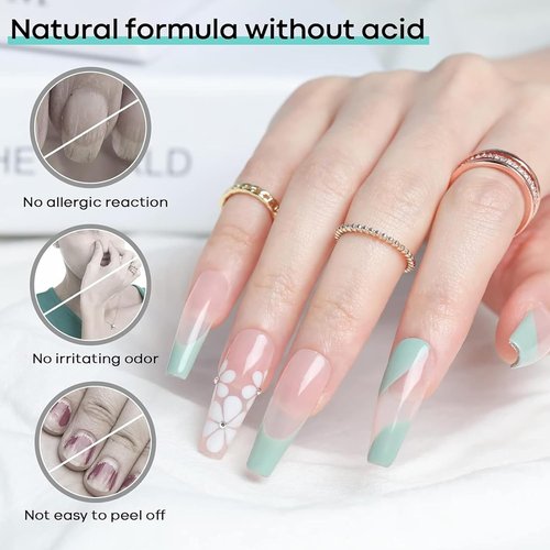 Modelones Nail Dehydrator - 15ml Acid-Free Prep for Acrylic & Gel Nails | Hema-Free Primer Bonder