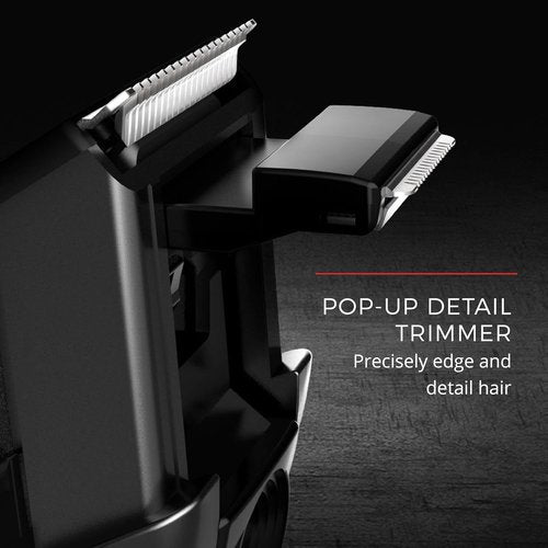 Remington Barba Beard Trimmer - Cordless Groomer with Ceramic Blades, 9 Length Settings & Rechargeable Battery