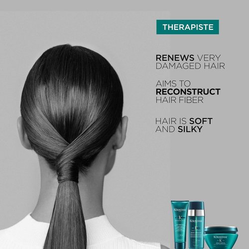 Kerastase Resistance Bain Therapist Balm-In Shampoo - Fiber Quality Renewal Care | 15 Ounce