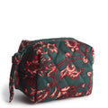 Vera Bradley Women's Premium Cotton Mini Cosmetic, Victorian Vines, One Size