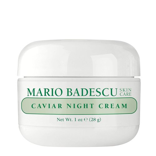 Mario Badescu Caviar Night Cream - Anti-Aging Ultra-Rich Face Cream with Revitalizing Caviar Extract | 1 Oz for Dry/Sensitive Skin