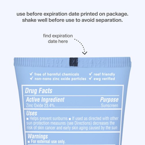 Thinksport SPF 30 Sport Sunscreen - Water-Resistant Mineral Lotion, Clear Zinc Oxide, 3oz | Vegan & Reef-Safe UVA/UVB Protection