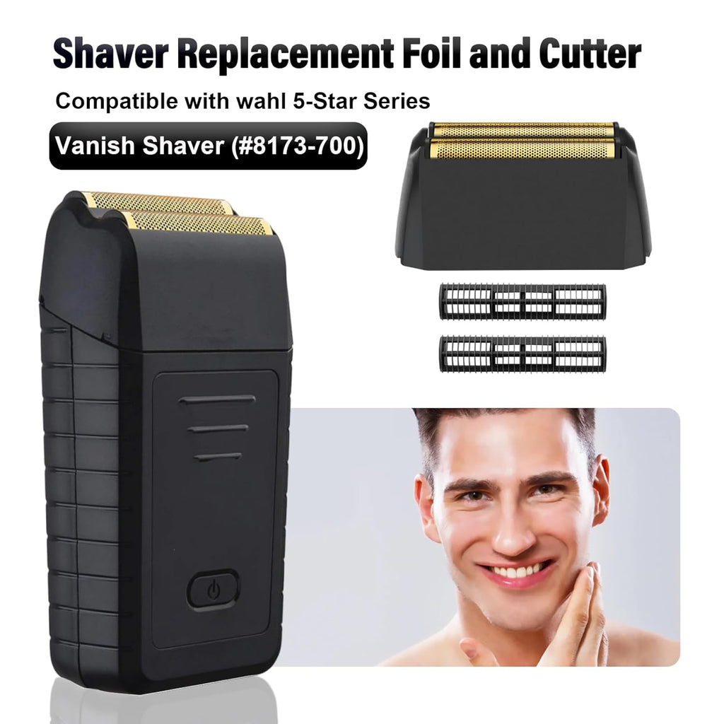 Wahl 5 Star Series Vanish Shaver Replacement Foil - Super Close Shaving Blade | Black