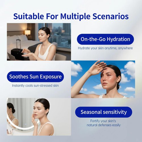 Matern'ella Hyaluronic Acid Serum with Panthenol and 4D Multi-Layer Hydration, Lightweight, Single-Use Moisturizing serum for Dry & Sensitive Skin 0.05 Fl. Oz. 30 Vials