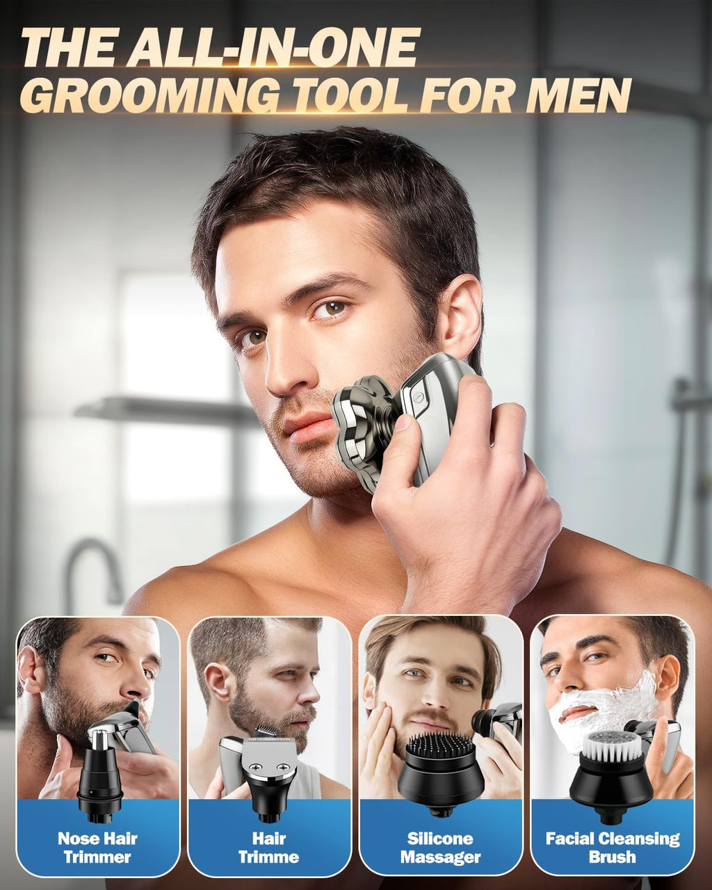 Voph 7D Electric Head Shavers