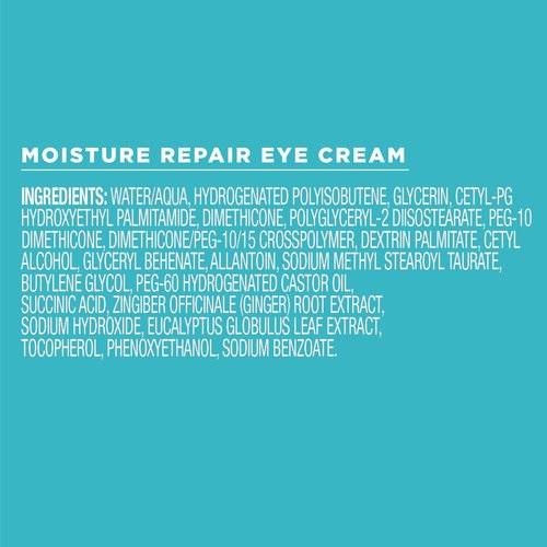 Curel Japanese Skin Care Moisturizer Repair Eye Cream, Under Eye Cream for Dry, Sensitive Skin, Fragrance Free & pH Balanced, 0.8 Oz