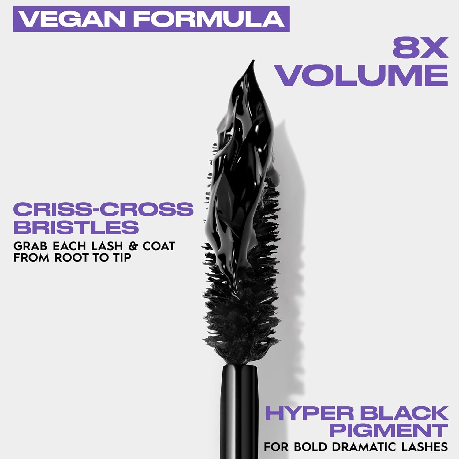 Urban Decay Perversion Mascara - Black Volumizing & Lengthening Formula, Smudge-Resistant, 16HR Wear