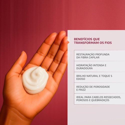 Brscience Fusionfrizz Moisture Hydration Mask - Reconstructive Treatment for Damaged Hair | 500mL