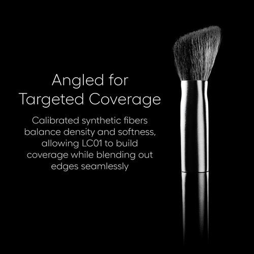 rephr LC 01 Concealer Brush, Synthetic Bristles, designed for Liquids and Cream Based Products