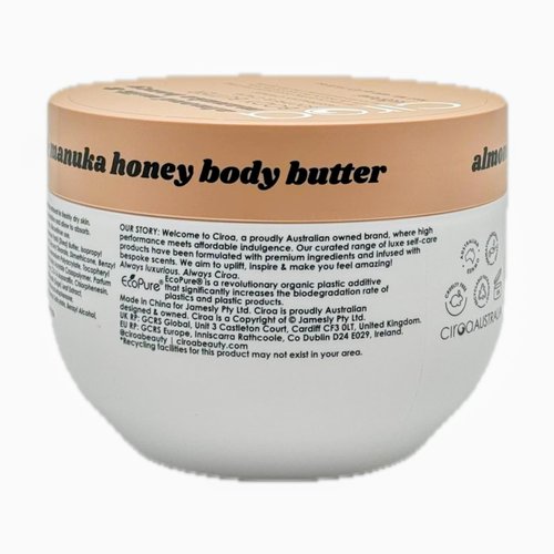 Ciroa Almond Milk & Manuka Honey Body Butter Soothe & Calm 15.8 oz