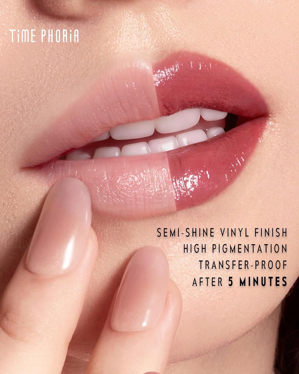 Spectra Ultra Stay Lip Vinyl 003 Venus Dune - Dusty Rose, Long-Lasting, High Coverage, Kiss-Proof Finish