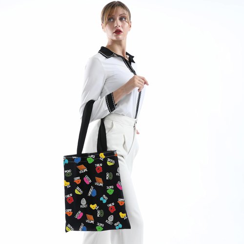 MNIGIU Rock Climber Gift Rock Climbing Tote Bag Rock Climbing Lovers Gift Bouldering Gift Rock Climbing Gifts for Women (Climbing Tote BLK)
