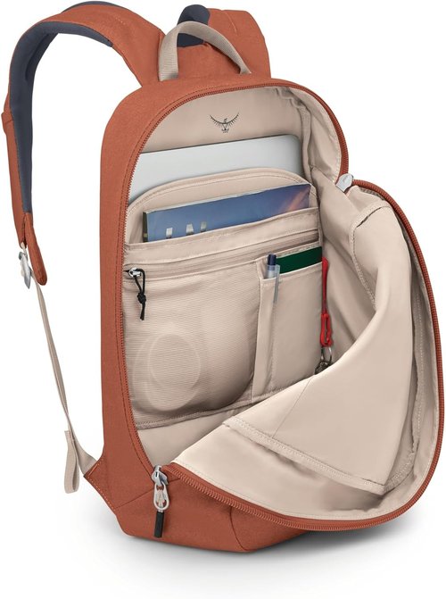 Osprey Arcane Large Day Commuter Backpack - Stylish Porcelain Orange Heather Design