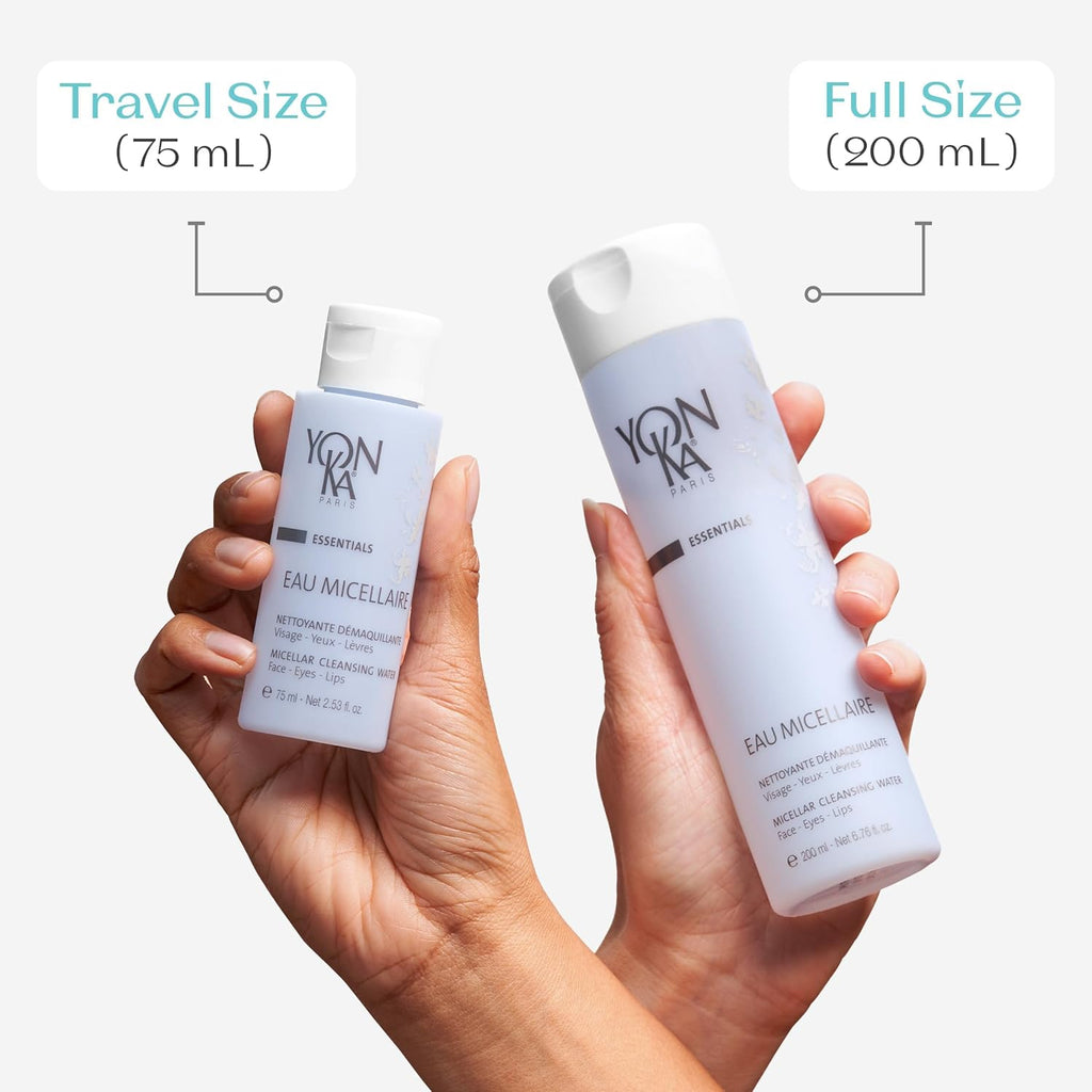 Yon-Ka Micellar Water - Gentle Makeup Remover & Face Wash for Hydration | Paraben-Free