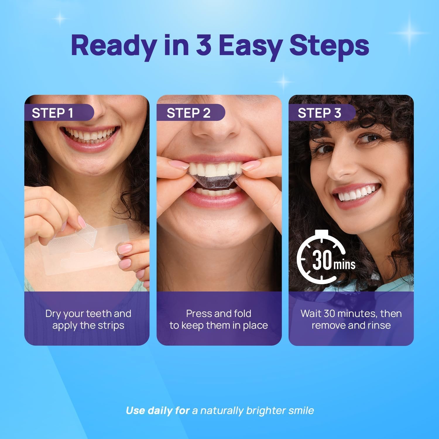 Whitebite Pro Teeth Whitening Strips with Hydrogen Peroxide – Dentist Grade, Enamel-Safe, Non-Slip, Removes Deep Stains, Reduces Sensitivity, Mint Flavor (14 Strips / 7 Treatments)