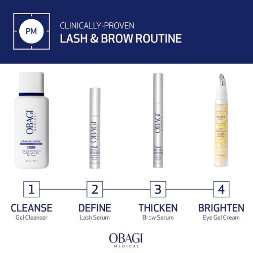 Obagi Nu-Cil Eyelash Enhancing Serum - Nourishing Biotin Formula for Thicker, Defined Lashes