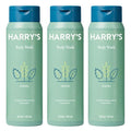 Harry's Body Wash Shower Gel for Men - Spring Scent - (3 Pack) 16 fl oz - Cleanses Skin During the Shower - No Parabens, Sulfates, or Dyes