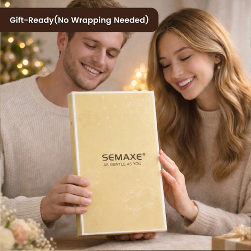 SEMAXE 100% Cotton Washcloths 12-Pack, 13 × 13 Inch Soft Luxury Face Towels – Super Absorbent & Quick-Dry, Premium Cloth with Hanging Loop, Oeko-TEX Certified, Gift-Ready Box, Purple
