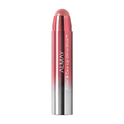 Almay Color & Care Lip Oil - Rosy Glaze 120 | Hydrating Lip Treatment, 0.09 Oz