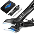 Toenail Clippers for Seniors Toenails, Heavy Duty Nail Clippers for Men Thick Nails with Wide Jaw Opening, Slanted Curved Large Fingernail Clippers, Black