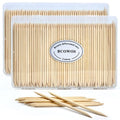 360PCS Orange Sticks for Nails in a Case - 4.5 inch Double Sided Wooden Cuticle Pusher Sticks for Nail Art, Manicure & Pedicure - Wood Sticks for Waxing